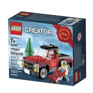 Lego Creator Tree Truck 2013 Limited Edition Holiday Set 118 Pieces Building Toy